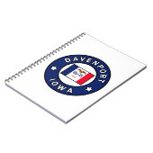 Carnet Davenport Iowa (Côté gauche)