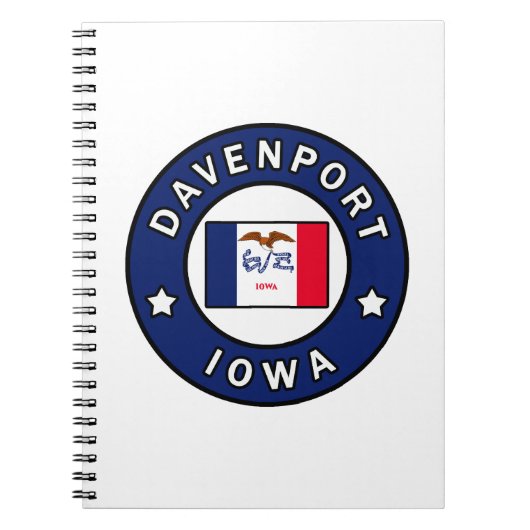 Carnet Davenport Iowa (Devant)