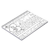 Carnet d'aventure Bookish Love à deux tondes (Côté gauche)