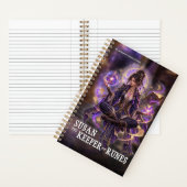 Carnet d'Aventure de Runes de Magicien de Fantaisi (À l'intérieur)