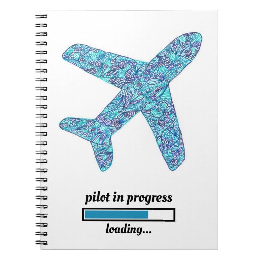 carnet d'avion "Pilote en cours" (Devant)