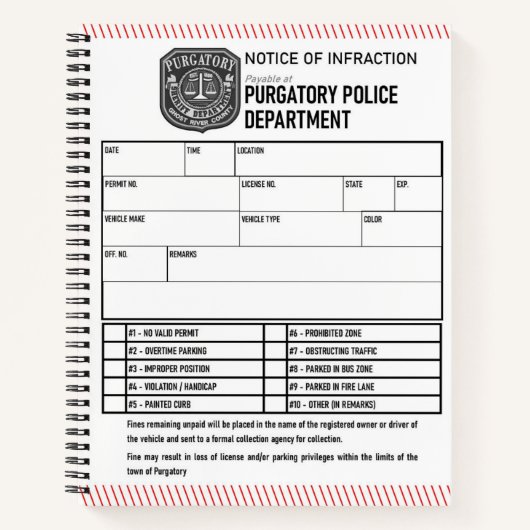 CARNET d'avis PSD (Devant)
