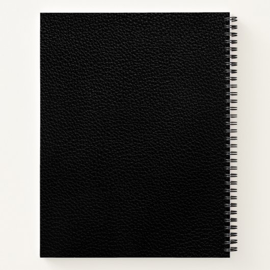 Carnet d'avocat de Monogram noir (Dos)