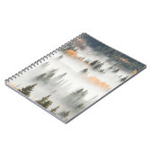 Carnet Dawn Ground Fog Covers Mountain Forest (Côté gauche)