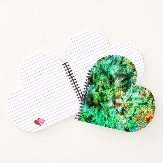 Carnet Dazzling blue abstract Spiral Notebook,Delight art (Intérieur)