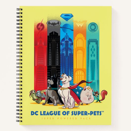 Carnet DC League of Super-Pets Metropolis Towers (Devant)