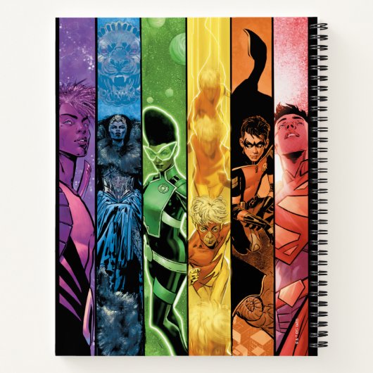Carnet DC Pride Comic Cover 2022 (Dos)
