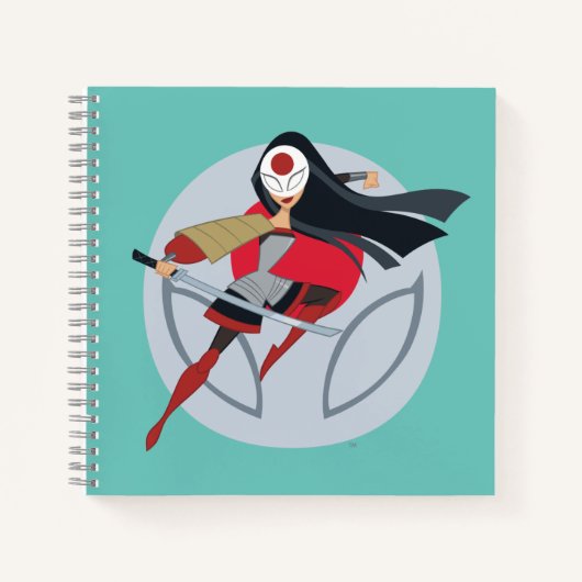Carnet DC Super Hero Girls Katana (Devant)