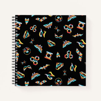 Carnet DC Super Hero Girls Rainbow Icon Motif