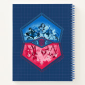 Carnet DC Super Hero Girls Teamwork Bataille (Dos)