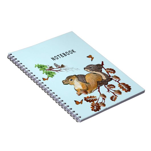 Carnet de 2 Écureuils :  (Côté Droit)