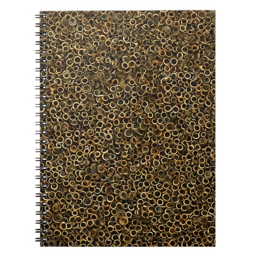 Carnet de anneaux en bois (Devant)