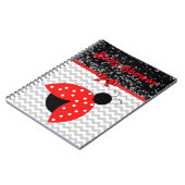 Carnet de Baby shower Red et Black Ladybug (Côté gauche)
