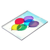 Carnet de ballons colorés (Côté gauche)