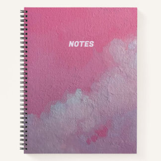 carnet de barbe à papa Pink Clouds art original
