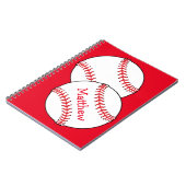 Carnet de baseball (Côté gauche)