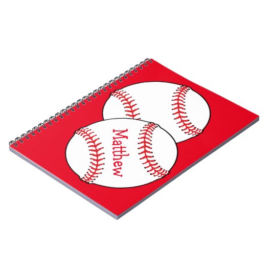Carnet de baseball (Côté gauche)