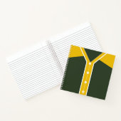 Carnet de baseball Softball Jersey (Intérieur)