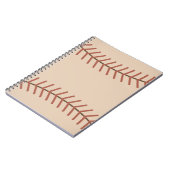 Carnet de baseball vintage (Côté gauche)