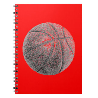 Carnet de basket-ball Red Pop Art