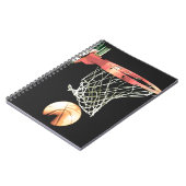 Carnet de basketball Retro Cartoon Comic Effet (Côté gauche)
