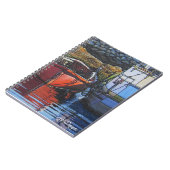 Carnet de bateau d'art de textile (Côté gauche)