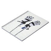 Carnet de bâtons et gants de ski (Côté gauche)