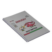 Carnet de Batte de patron de pixel (Côté Droit)
