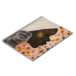Carnet de beauté africaine femme visage peinture