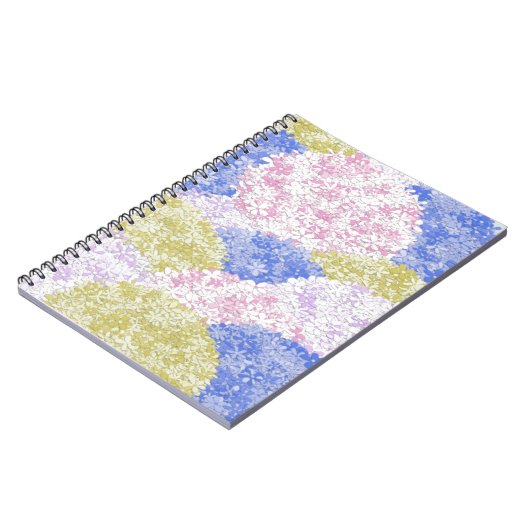 Carnet De Beaux Champs D'Hydrangée (Côté gauche)