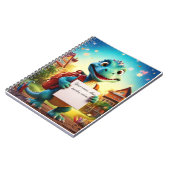 Carnet de bébé - Dinosaure (Côté gauche)