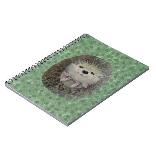 Carnet de bébé Hérisson (Côté gauche)