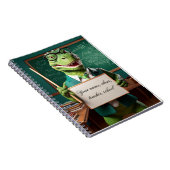 Carnet de bébé - Mettez votre nom - Dinosaur ensei (Côté Droit)