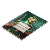 Carnet de bébé - Mettez votre nom - Dinosaur ensei (Côté gauche)