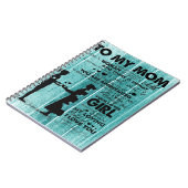 Carnet De Belles Citations À Ma Mère | Cadeau pour mère (Côté gauche)