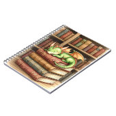 Carnet de bibliothèque de dragon dormant (Côté gauche)