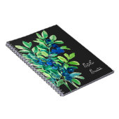 carnet de bleuets sauvages (Côté Droit)