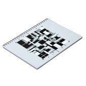 Carnet de blocs Abstraits géométriques (Côté gauche)