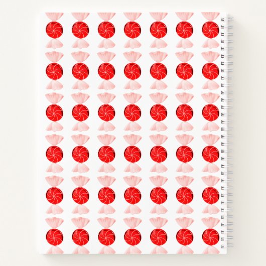 Carnet de bonbons de Noël (Dos)
