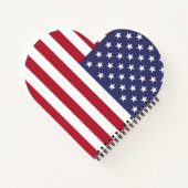 Carnet de bord américain de drapeau américain (Dos)