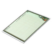 Carnet de bord de plantation de jardin (Incliné)