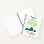 Carnet de bord du lac Mountain Abstrait (Intérieur)