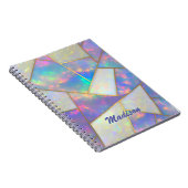 Carnet de bord holographique élégant (Côté Droit)