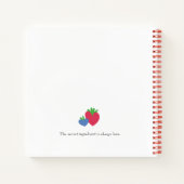 Carnet de bord personnalisé pour enfants (votre ph (Dos)