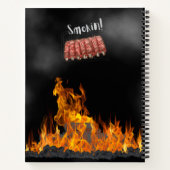 Carnet de bord personnalisé Smokin BBQ (Dos)