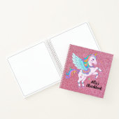 Carnet de bord Unicorne et Parties scintillant Ske (Intérieur)