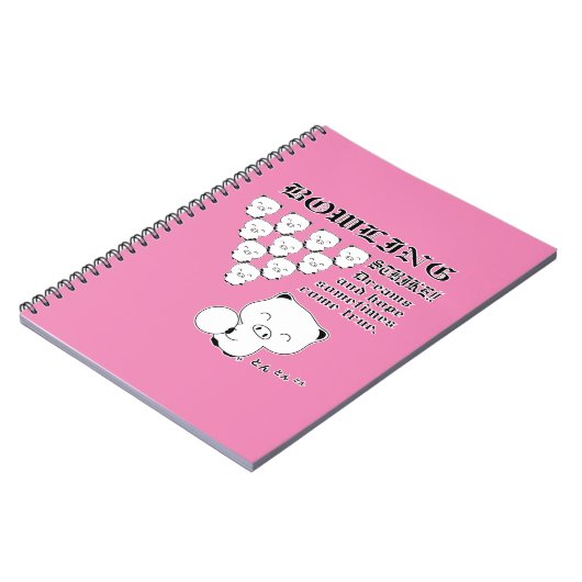 Carnet de Bowling (Côté gauche)