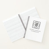 carnet de branding d'entreprise avec logo blanc mo (Intérieur)