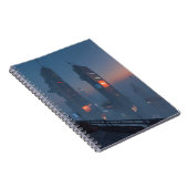 Carnet de brouillard Cyberpunk Skyline (Côté Droit)