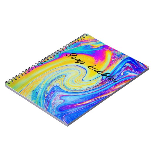 carnet de bulles de savon (Côté gauche)